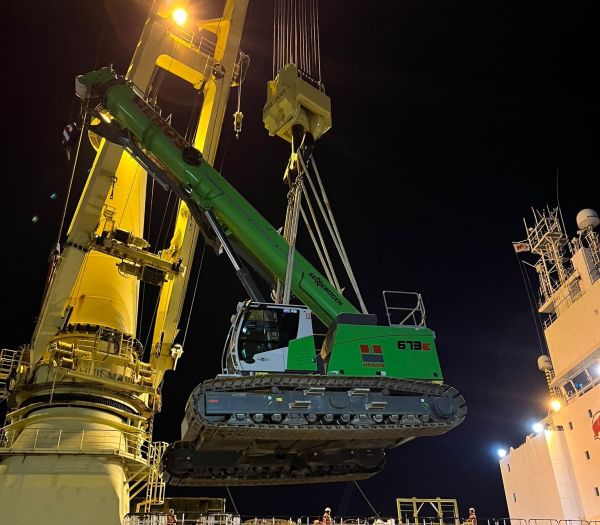 Sennebogen 70 ton telerupskraan